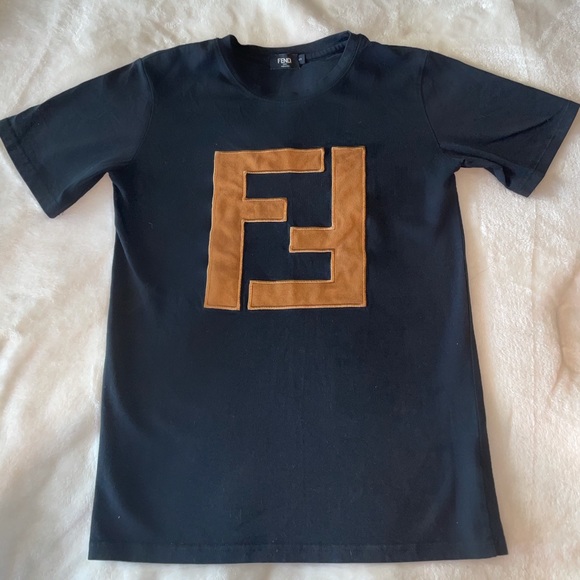 Fendi Tops - Fendi Logo Tshirt